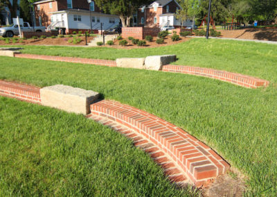 McAdenville Legacy Park Terraced Seating